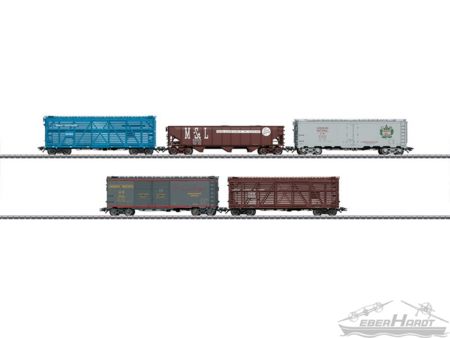 Märklin  HO  US-Güterwagen-Set