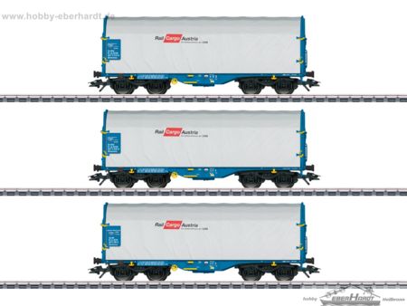 Märklin Schiebeplanenwagen-Set RCA