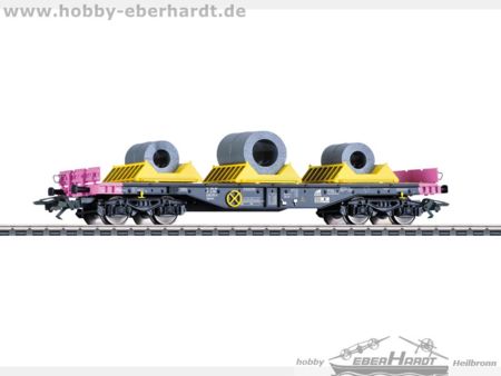 Märklin  HO  Flachwagen beladen ERR