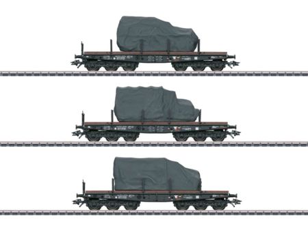 Märklin HO Schwerlast-Flachwagen-Set SSyms Köln