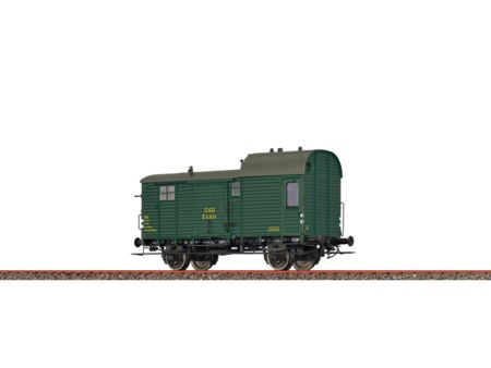 Brawa H0 Güterzuggepäckwagen D CSD, Epoche III