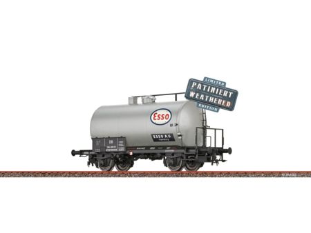 Brawa H0 Kesselwagen Z [P] DB, Epoche III, Esso patiniert