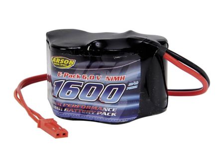 Carson 6V/1600mAh NiMH Empfängerakku Hump BEC