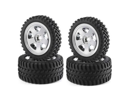Carson 1:10 Räder (4) All Terrain 2WD Chrom