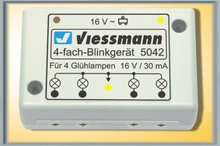 Viessmann N Vierfach-Blinkelektronik