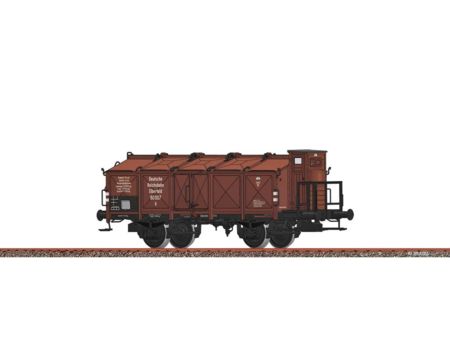 BRAWA  H0 Klappdeckelwagen K DRG II