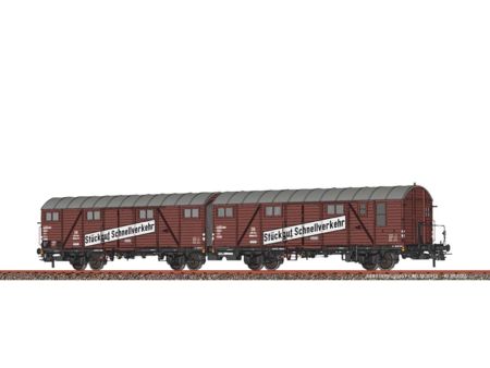 BRAWA  H0 Gedeckter Güterwagen Hrs-vz332 DB IV