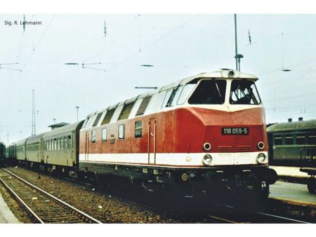 Piko HO Diesellok 118 059-5 DR IV GFK AC-Digital, inkl. Piko