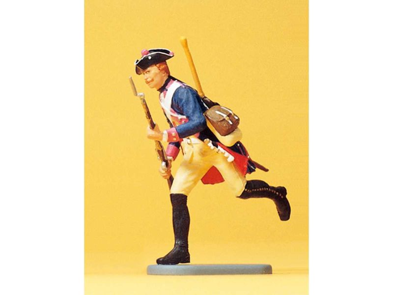 Preiser 1:25       Musketier stürmend