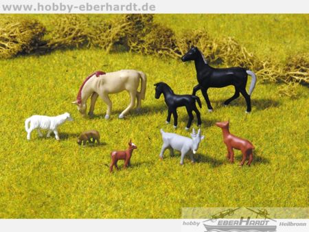 Piko HO Figurenset Haustiere 8-teilig