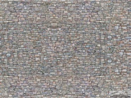 NOCH N 3D-Kartonpl.Bruchsteinmauer