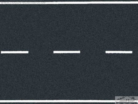 NOCH H0 Bundesstraße, Asphalt, 1m