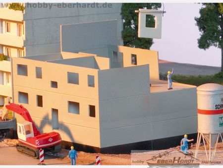 Piko Ergänzungsset Plattenbau WBS70, 2 Stockwerke