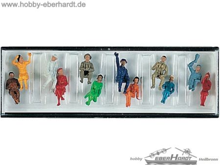 Fleischmann Figurensatz 12 sitzende       