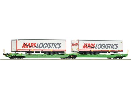 Roco HO Doppeltaschen-Gelenkwagen T3000e, CFL Cargo
