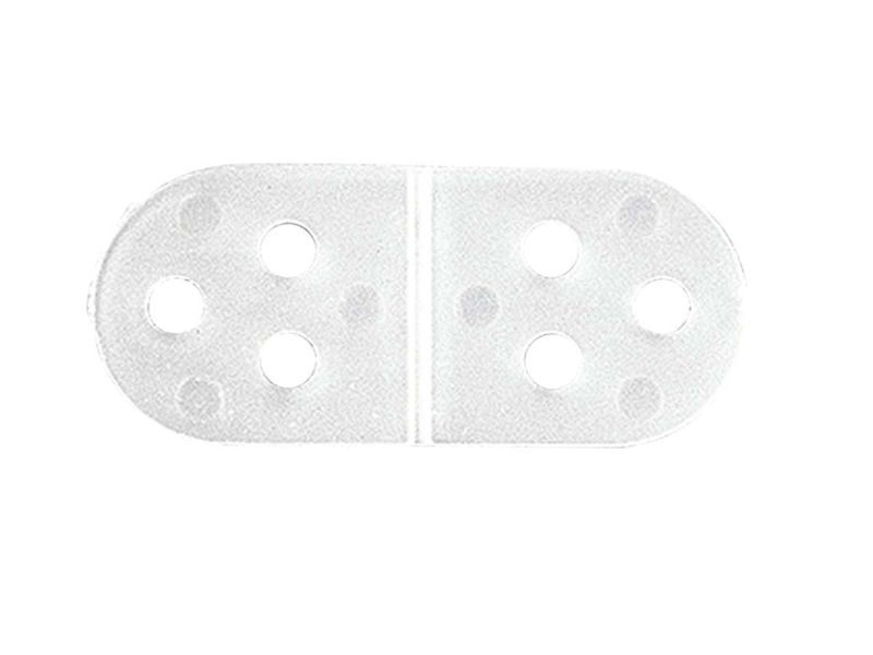 Folienscharnier 10x28 mm/6 St.
