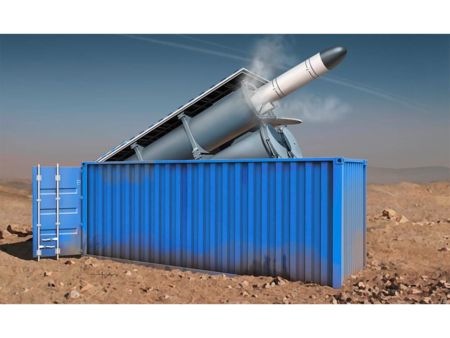 TRUMPETER  1/35 3M24 Club-K Rakete in 20-Container