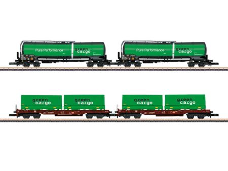 Märklin Miniclub Güterwagen-Set Green Cargo