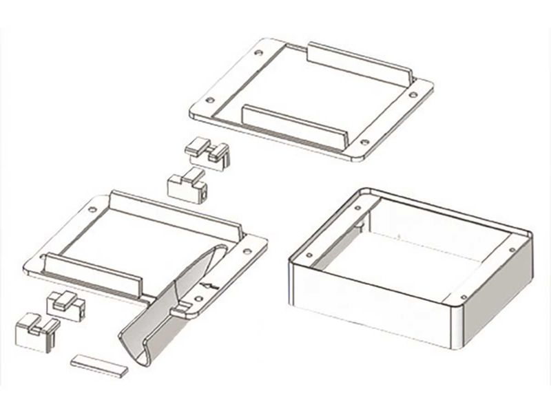 Servohalter UNIVERSAL S (1Satz links/rechts)