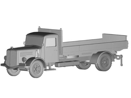 ACE 1/87 Saurer S4C Pritsche mit eckigen Fenstern 1956