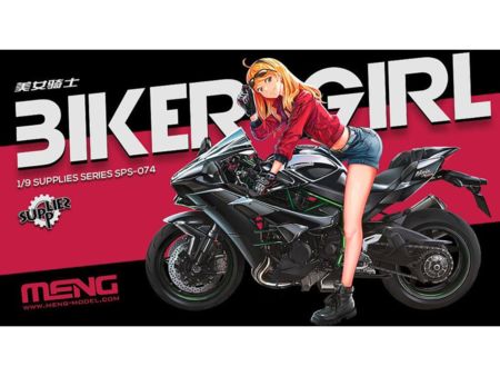 MENG MODEL  1/9 Biker-Girl