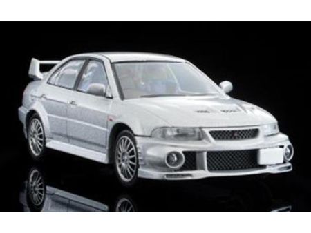 TOMYTEC 1/64 Mitsubishi Lancer GSR EVOVI, silber