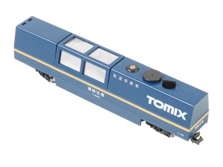 Tomytec Schienenreinigungswagen, blau