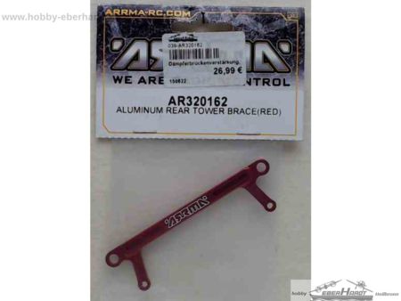Arrma - Shock Tower Brace Rear Aluminum Red