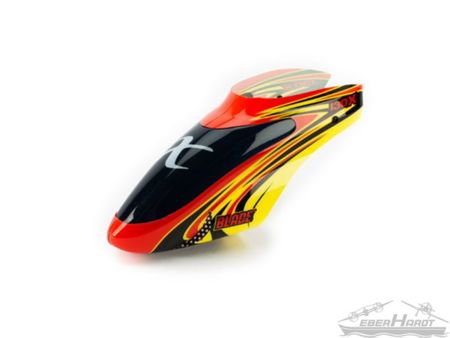Blade 130X : Kabinenhaube Rot/Gelb