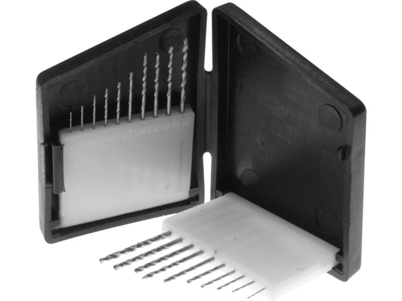 HSS200 - HSS-Bohrerset 20-tlg. Ø 0,3 - 1,2 mm