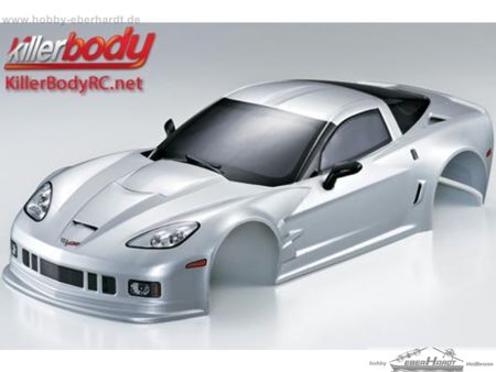 Corvette GT2 Karosserie Silber 190mm RTU