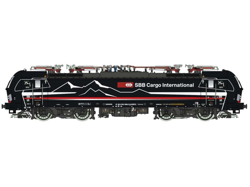 E-Lok BR 193 658 SBB Cargo/Shadowpiercer, Ep.VI, 2-Leiter DC