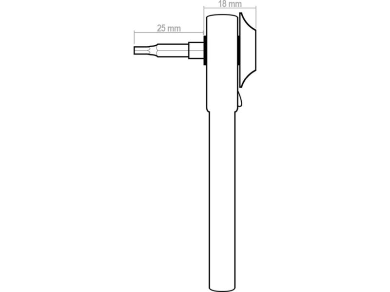 MBS10 - Mini Ratsche mit 10 Mini Bits