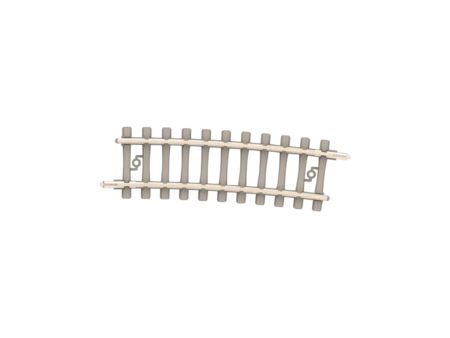Minitrix Betonschwellengleis gebogen  R4 362,6 mm 7,5 GR