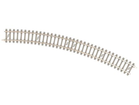 Minitrix Betonschwellengleis gebogen  R2b 295,4 mm 30 GR