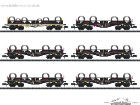 Trix Güterwagen-Set Coiltransport