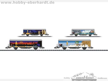 Minitrix Schiebewandwagen-Set SBB