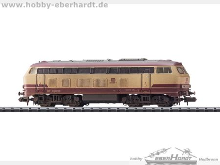 Diesellok BR 217 gealtert