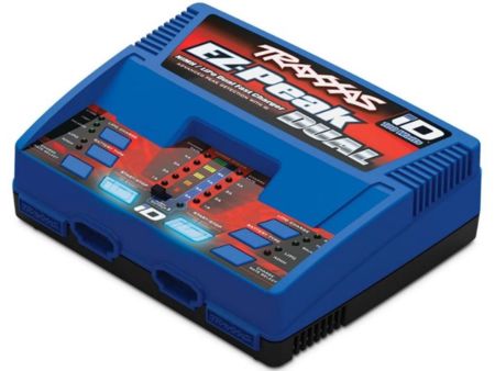 DUAL EZ-Peak Plus 2x4-Amp NiMH/2-3S Lipo, Schnell-Lader TRAX