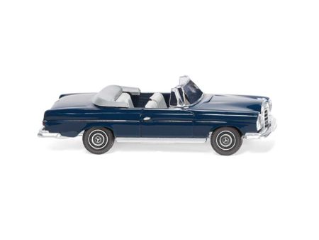 Wiking HO MB 280 SE Cabrio - stahlblau