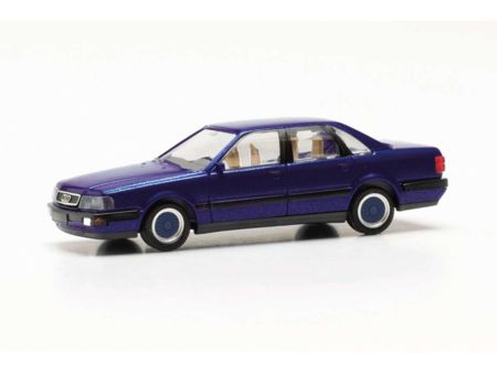 Herpa HO  Audi V8 mit BBS-Felgen, blaum