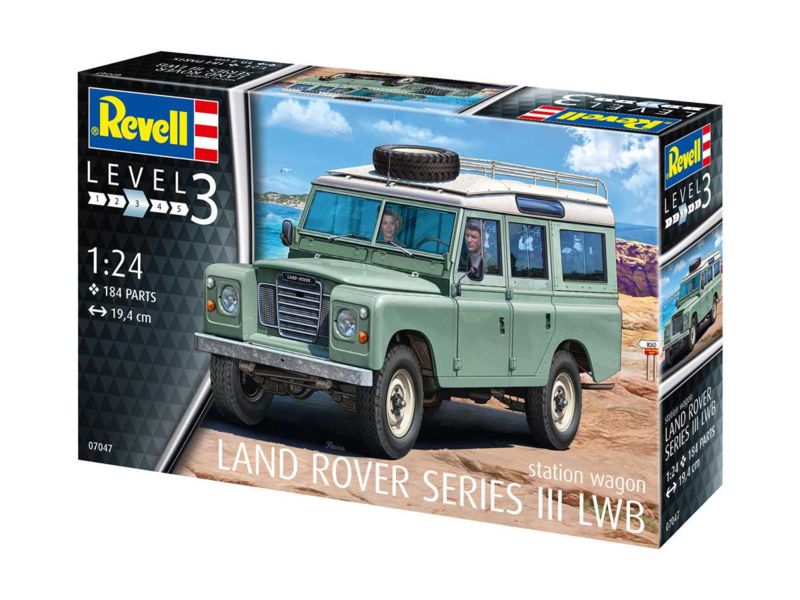 Revell Land Rover Series III LWB station wagon