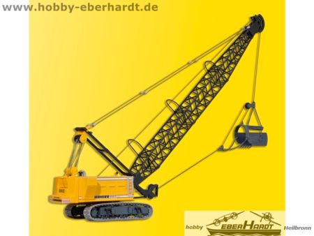 Kibri H0 LIEBHERR Seilbagger mit Schleppschaufel 