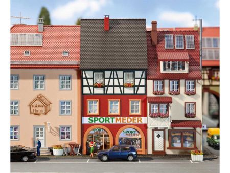 Faller HO Stadthaus Sport Meder