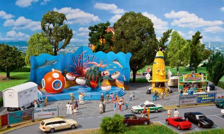 Faller HO Kirmes-Set mit Polyp