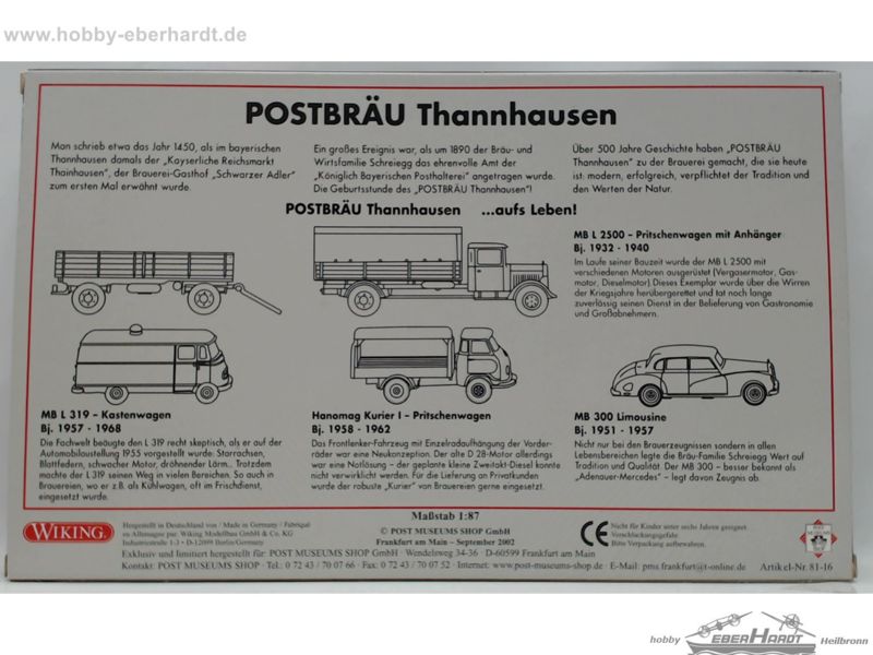 PMS  81-16     Second hand  SH4320