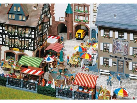 Faller  HO  Wochenmarkt