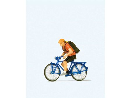 Preiser HO Fahrradkurier