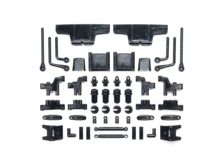 Tamiya TL-01 C-Teile Querlenker/Kar.-Halter (4)