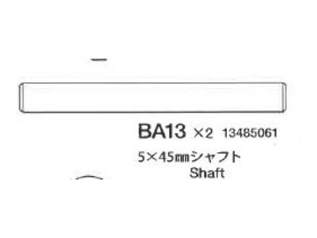 Welle 5x45mm (58340)